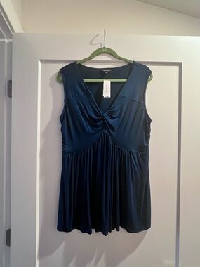 Lane Bryant Teal Babydoll Top NWT Size 14/16